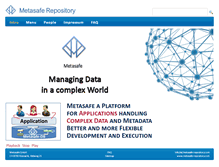 Tablet Screenshot of metasafe-repository.com